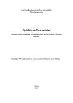 Referāts 'Optiskās analīzes metodes', 1.