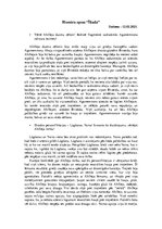 Konspekts 'Homēra eposs "Īliada"', 1.