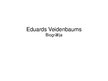 Prezentācija 'Eduards Veidenbaums', 1.