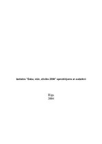 Referāts 'Izstādes "Daba, vide, cilvēks 2004" apmeklējums ar audzēkni', 1.