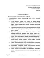 Paraugs 'Dokumentēšanas process', 1.