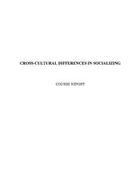 Referāts 'Cross-cultural Differences - Table Manners and Etiquette Around the World', 1.