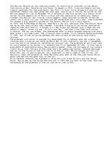 Eseja 'The Mexican Revolution ', 1.