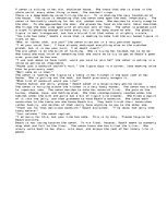 Eseja 'Death on the Doorstep', 1.