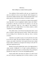 Referāts 'Mani meklējumi un atradumi kultūras pasaulē', 1.