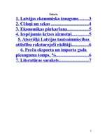 Referāts 'Latvijas ekonomiskā izaugsme', 2.