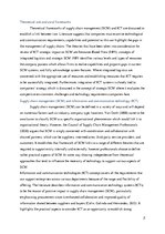 Referāts 'Information and Communication Technology Strategic Impact on Supply Chain Manage', 2.