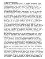 Eseja 'The Renaissance ', 1.