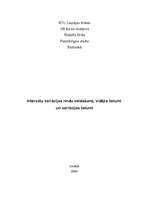 Konspekts 'Intervālu variācijas rindu veidošana', 1.