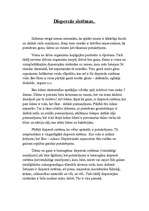 Eseja 'Dispersās sistēmas mums apkārt', 1.