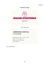 Biznesa plāns 'Biznesa plāns SIA "Mazais stāstnieks"', 44.