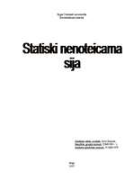 Konspekts 'Nepārtrauktas sijas aprēķins ar pārvietojumu metodi', 1.