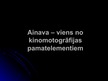 Prezentācija 'Ainava – viens no kinematogrāfijas pamatelementiem', 1.