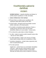 Konspekts 'Biznesa pamati', 3.