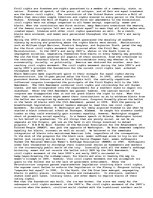 Eseja 'History of Civil Rights.', 1.