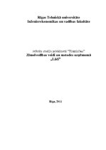 Referāts 'Zīmolvedības veidi un metodes, to pielietošana uzņēmumā "Lāči"', 1.