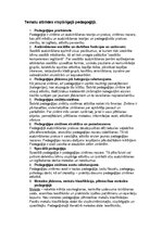 Konspekts 'Vispārīgā pedagoģija', 1.