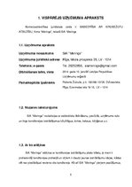 Biznesa plāns 'SIA "Merings"', 5.