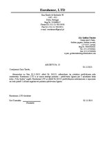 Paraugs 'Starptautiskās tirdzniecības pirkuma-pārdevuma līgums par saliekamajām koka mājā', 1.