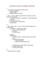 Konspekts 'Latvijas valsts un tiesību vēsture', 1.