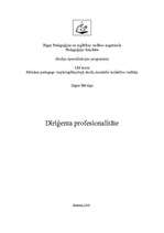 Eseja 'Diriģenta profesionalitāte', 1.