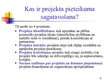 Prezentācija 'Projektu izstrāde un vadība', 19.