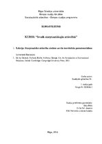 Konspekts 'Starptautisko attiecību zinātne un tās teorētiskās pamatnostādnes', 1.