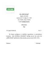 Paraugs 'Lietvedības dokumentu paraugi', 6.