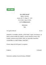 Paraugs 'Lietvedības dokumentu paraugi', 7.