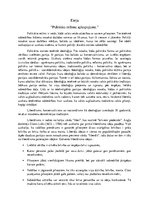 Eseja 'Politisko režīmu apkopojums', 1.