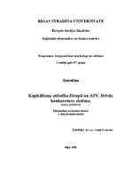 Konspekts 'Kapitālisma attīstība Eiropā un ASV', 1.