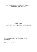 Referāts 'Grāmatvedības uzskaites organizācijas problēmas uzņēmumā', 1.