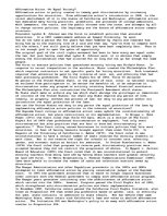 Eseja 'Affirmative Action', 1.