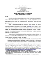 Referāts 'Jēdziena "likums" izpratne un tā atspoguļojums Platona dialogos "Valsts" un "Lik', 1.