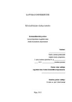 Prakses atskaite 'Krimināltiesiskā prakse', 1.