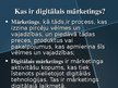 Prezentācija 'Digitālais mārketings', 3.