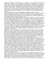 Eseja 'What aspects of change are discussed in the texts you have studied this year?', 1.