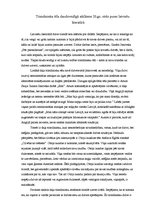 Eseja 'Trimdinieka tēla daudzveidīgā atklāsme 20.gadsimta otrās puses latviešu literatū', 1.