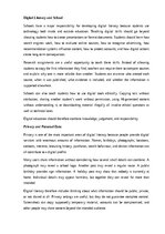 Eseja 'The importance of digital literacy', 5.