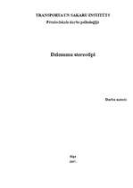 Referāts 'Dzimumu stereotipi', 1.