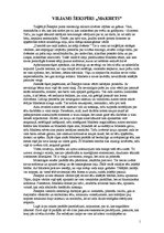 Eseja 'Viljams Šekspīrs "Makbets"', 1.