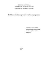 Konspekts 'Problēmu risināšanas prasmju trenēšanas programma', 1.