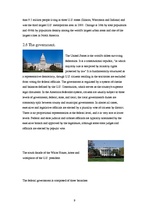 Referāts 'The United States of America - one of the Largest Countries in the World', 9.