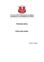 Konspekts 'Kinezioloģija - brīvās cīņas analīze', 1.