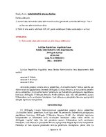 Paraugs 'Administratīvais akts un tā analīze', 1.