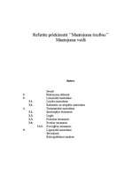 Referāts 'Mantojuma veidi', 1.
