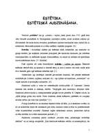 Referāts 'Estētiskā audzināšana. Rotaļa', 2.