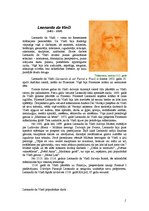 Eseja 'Leonardo da Vinči', 1.