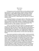 Konspekts 'Pēteris Sniķeris', 1.