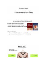 Konspekts 'Āda', 1.